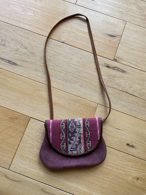 Vintage purse from Bolivia Leather