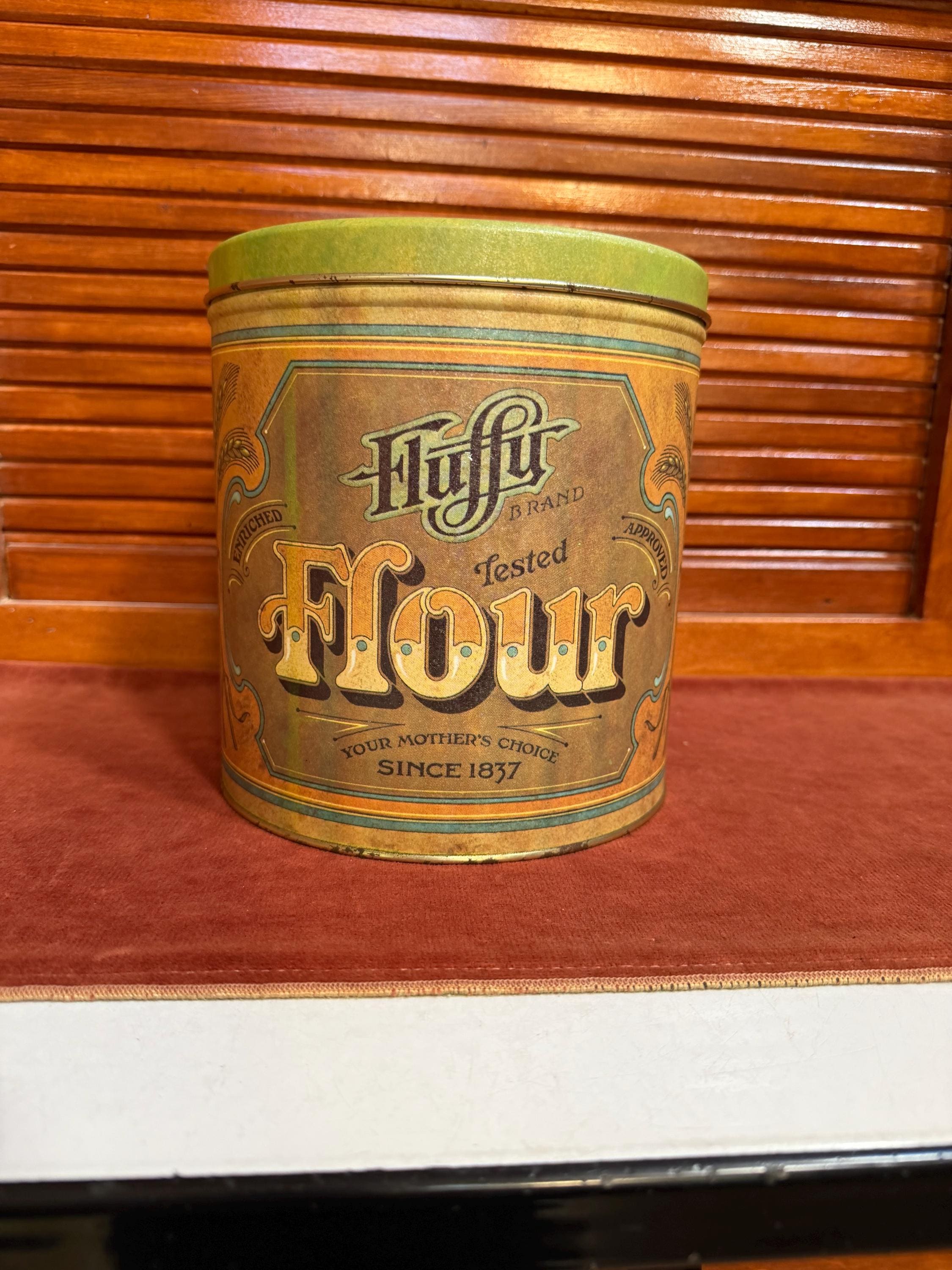 Fluffy Flour Tin - Etsy