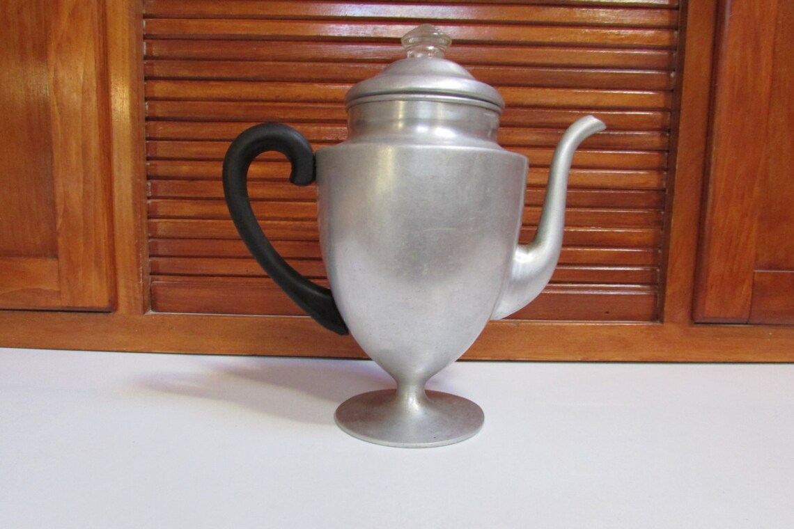 Vintage Aluminum Coffee Percolator Etsy