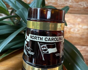 Vintage North Carolina souvenir Siesta Ware mug