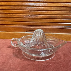 Vintage glass juicer