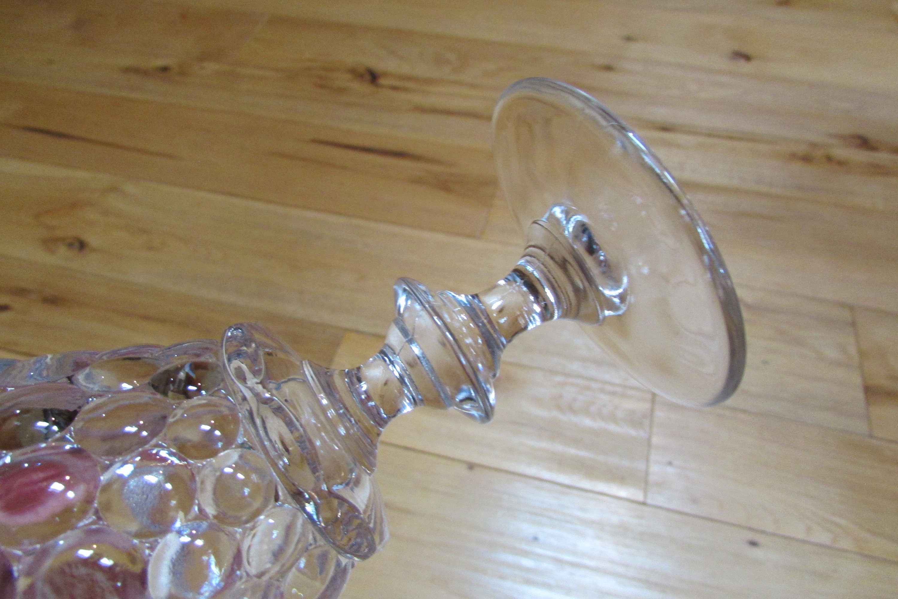 Vintage Clear Goblet Raised Dot Texture Set of 6 (holds 5 Ounces) - Etsy