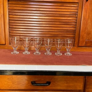 Vintage fancy liqueur glasses