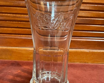 Coca Cola glass vintage clear Libbey glass