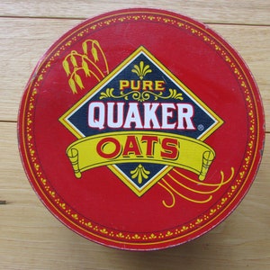 Quaker Oats Limited Edition 1983 Metal Tin