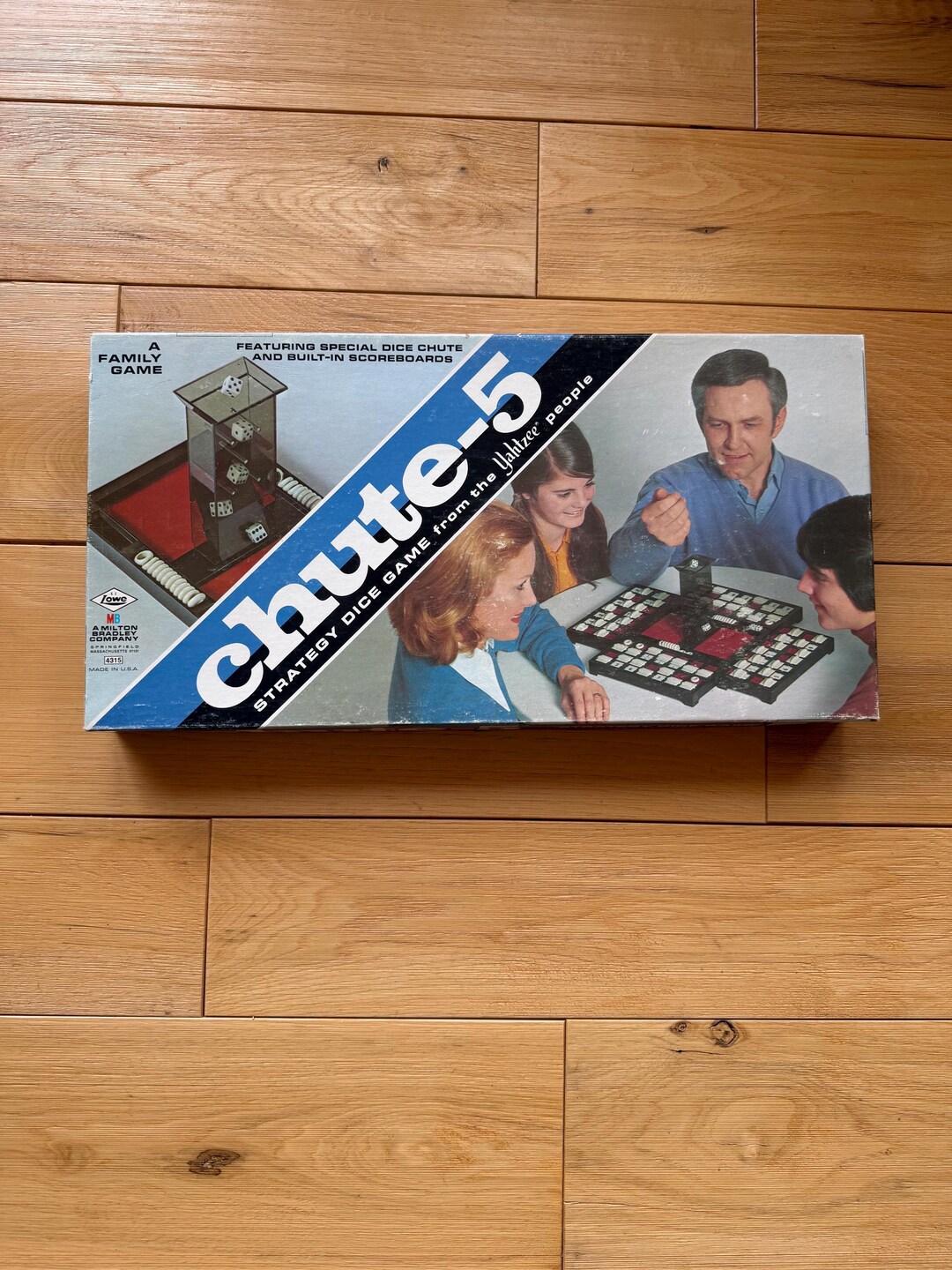 Vintage “chute - 5” Strategy Dice Game - Etsy