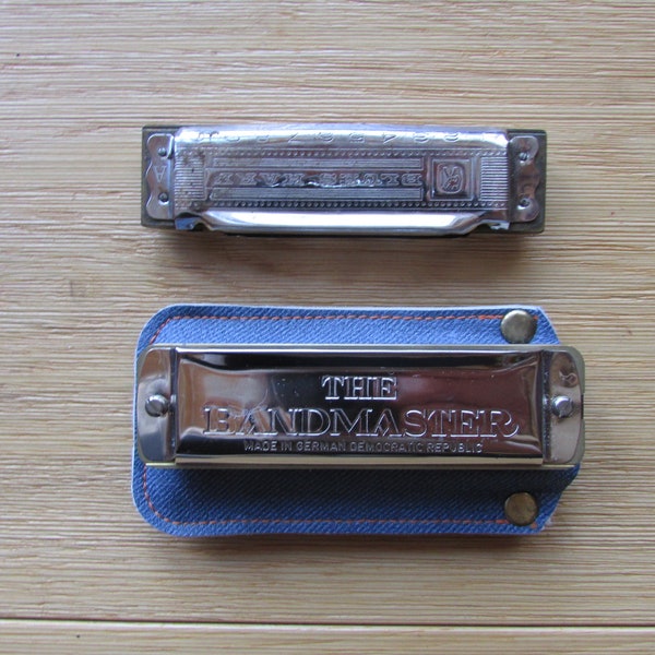 Vintage Harmonicas--M. Hohner Blues Harp--The BandMaster East Germany