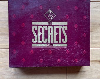 Vintage SECRETS card game