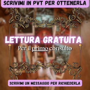 LETTURA GRATUITA | Prima domanda conoscitiva gratis con Tarocchi e Sibille | Cartomanzia gratuita