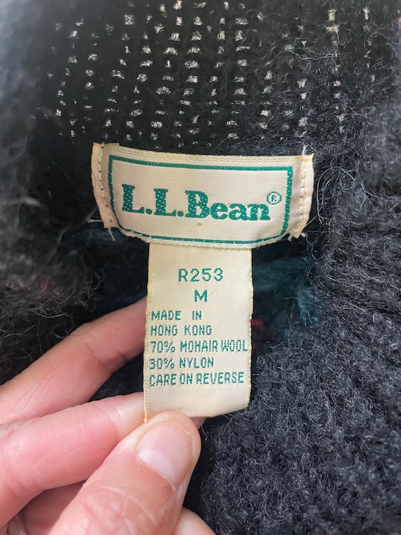 Vintage LL Bean mohair sweater holiday sweater - image 3