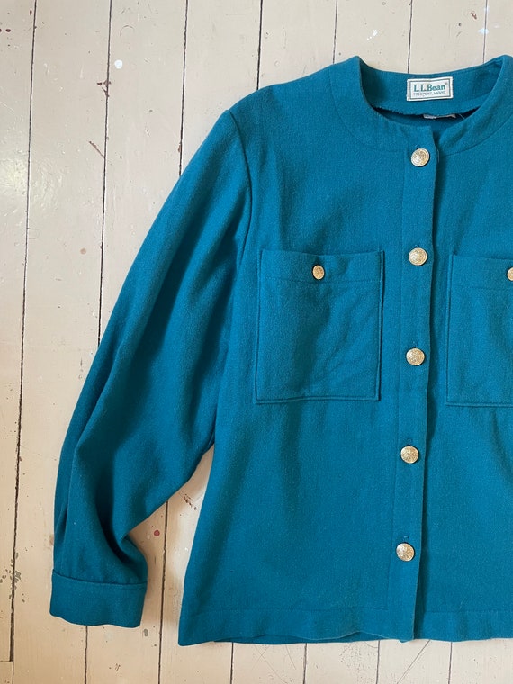 Vintage 90s LL Bean wool jacket - image 1