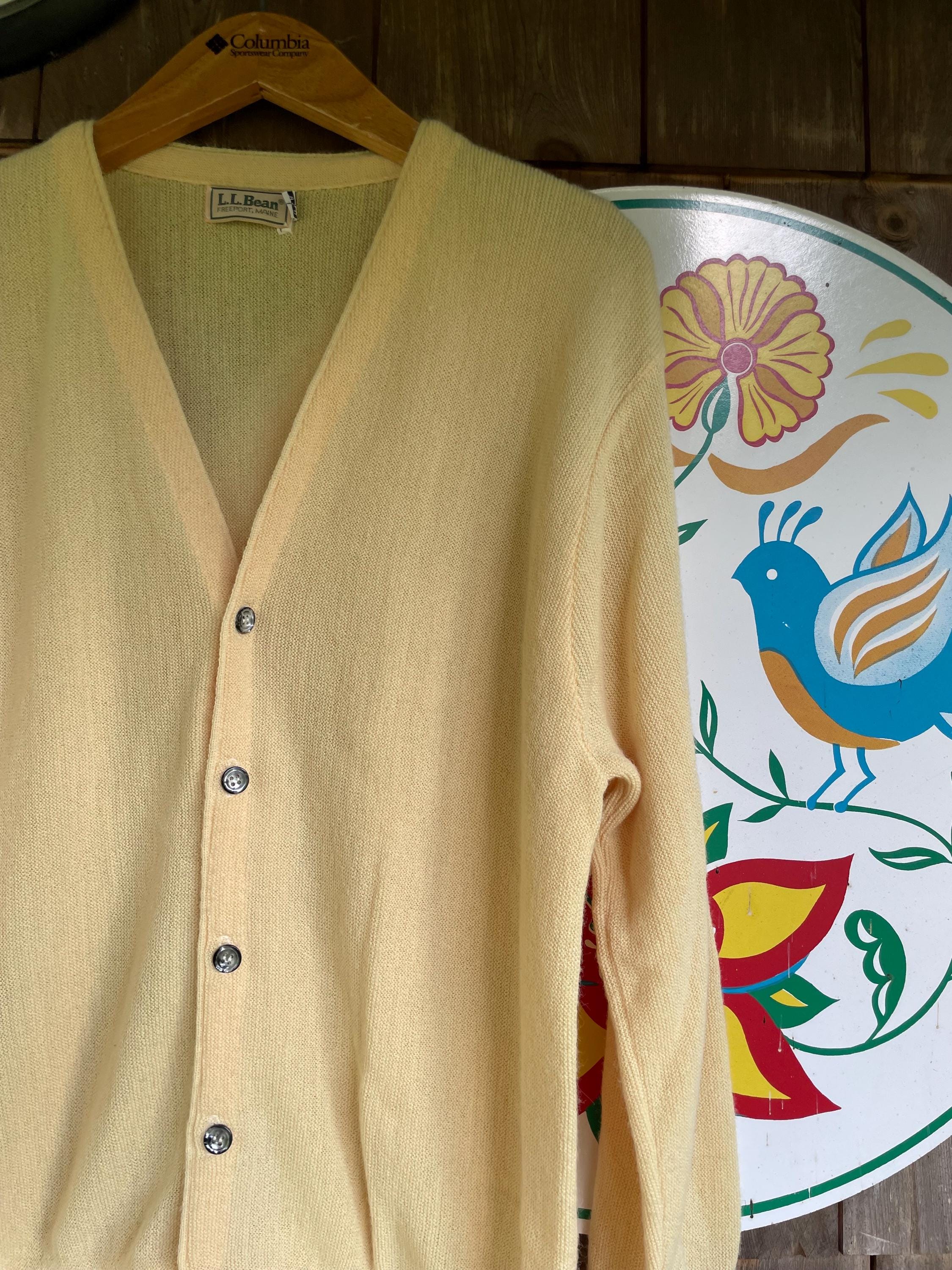 Ll Bean Cardigan - Etsy
