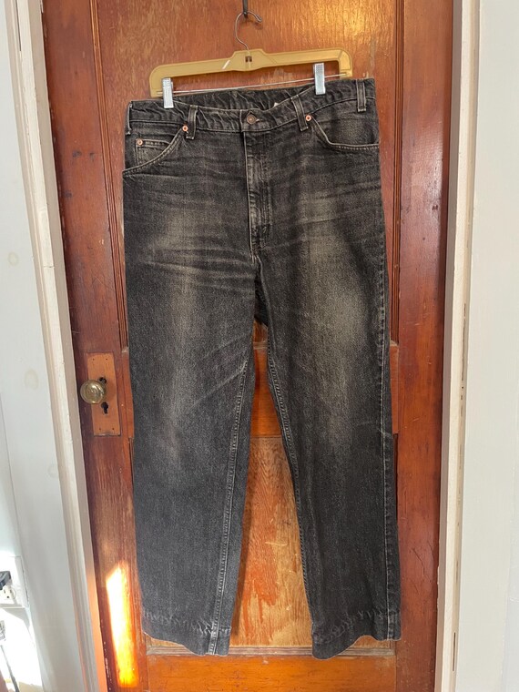 90s Levi’s Euro Vintage 517 90s Levi's 517 Boot Cut Jeans: Ballyhoovintage.com