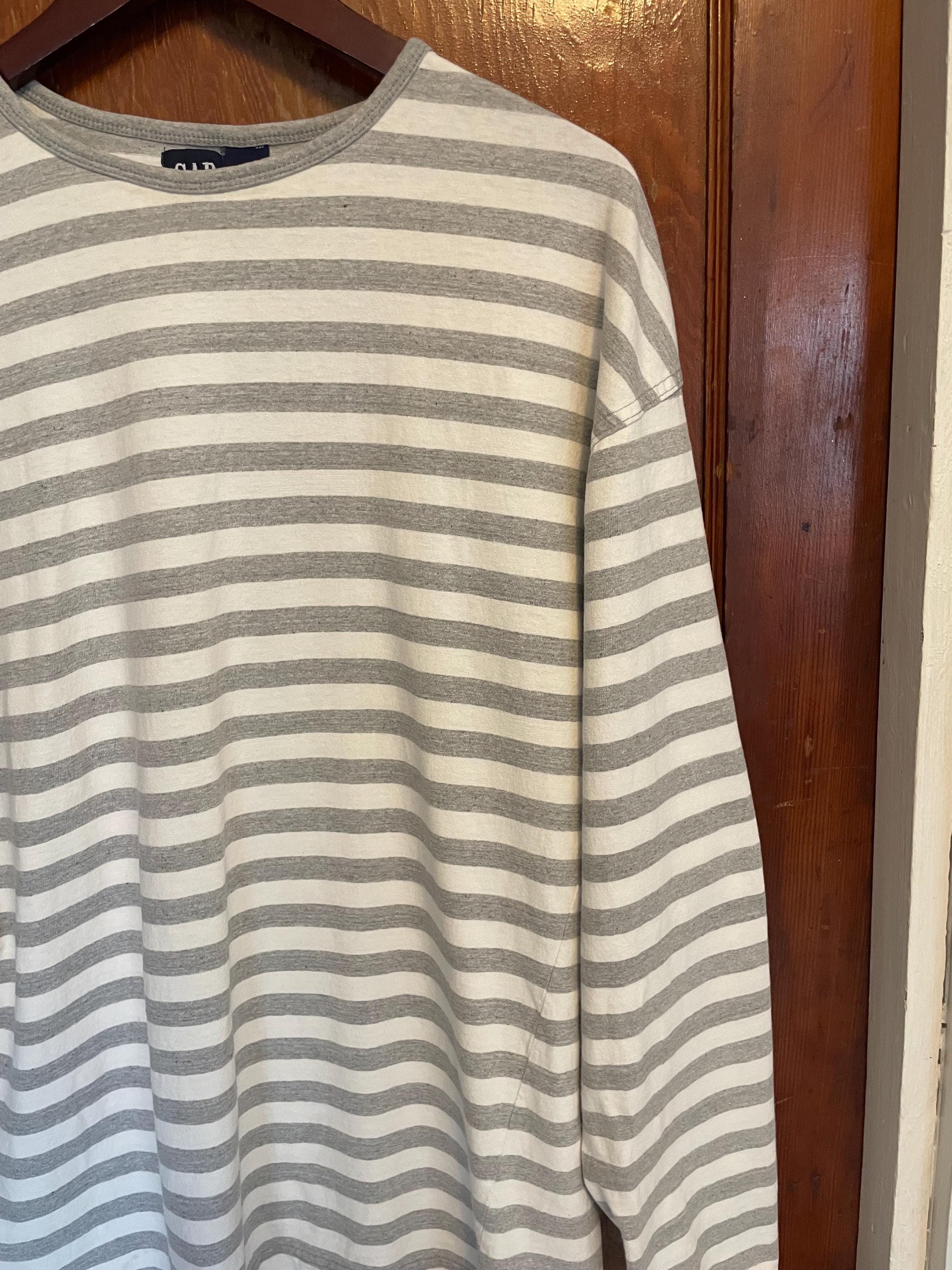 Vintage Gap Longsleeve Stripe Shirt - Etsy Vintage Gap Longsleeve Stripe Shirt - Etsy