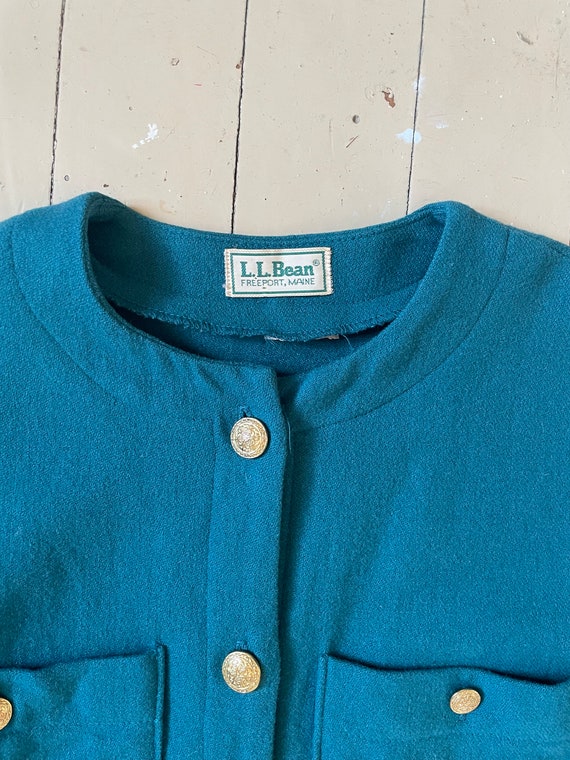 Vintage 90s LL Bean wool jacket - image 6