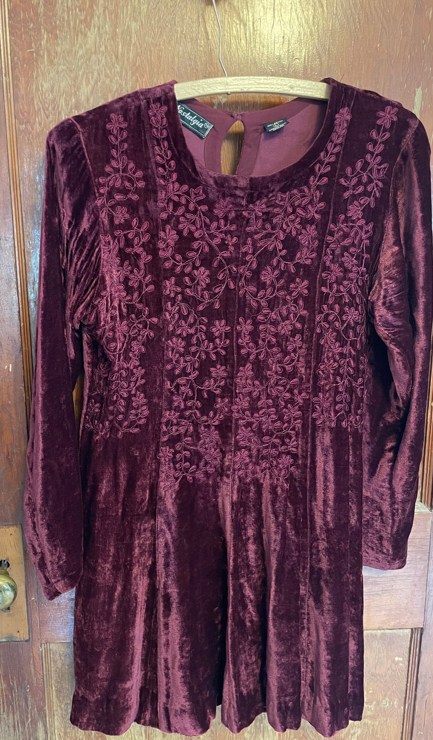 60’s Black Rayon Mini Dress with Bow main image 1