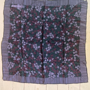 Vintage silk scarf Anne Klein