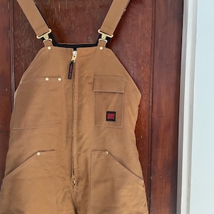 Thermal lined overalls winter overalls workwear Canadian Tough Duck