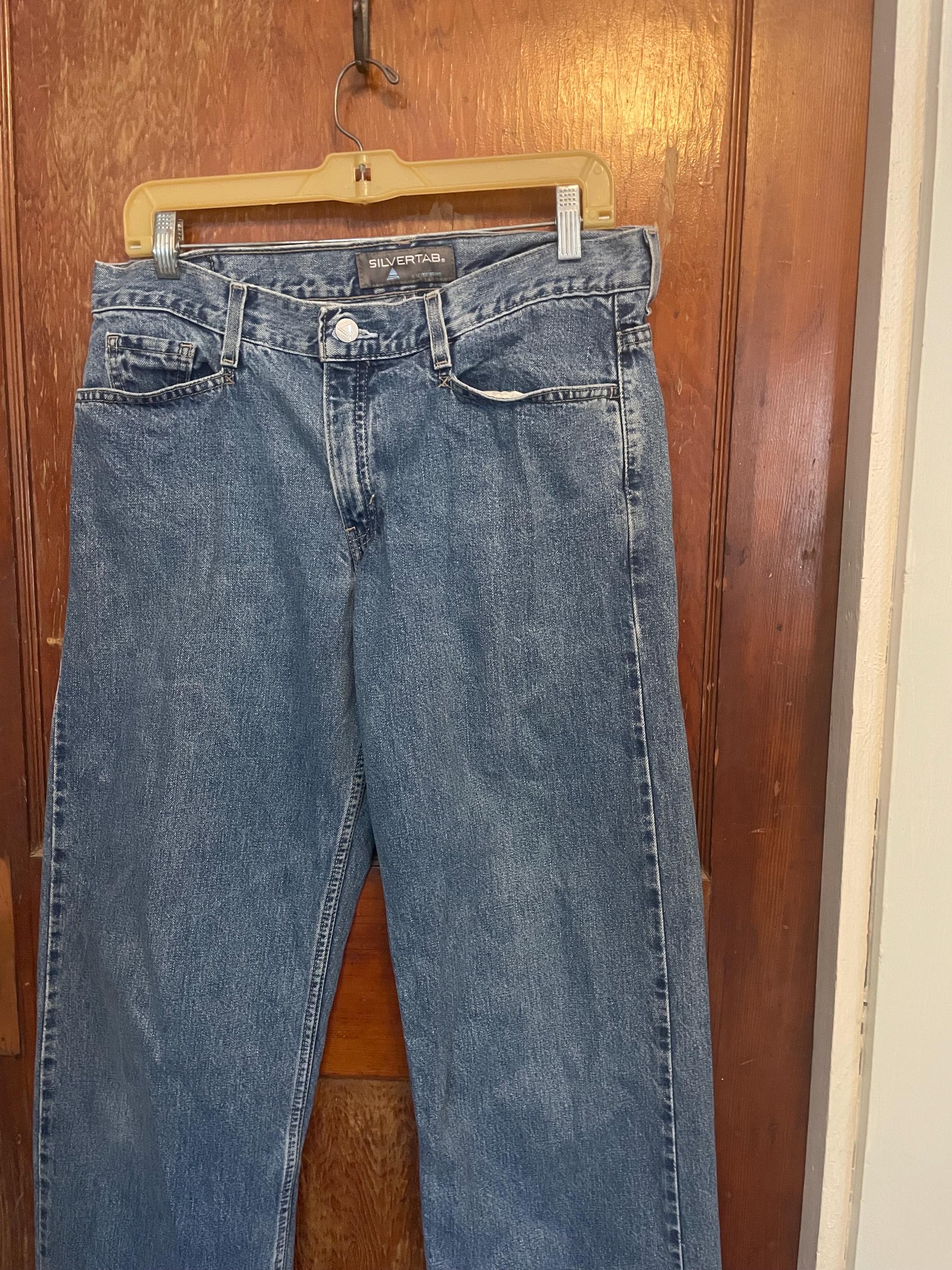 Levis Silvertab Wide Leg Jeans - Etsy