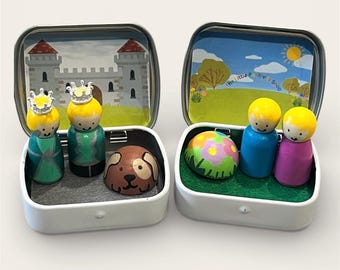 Little pocket peg dolls