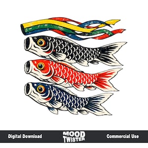 Koinobori Vintage - Etsy
