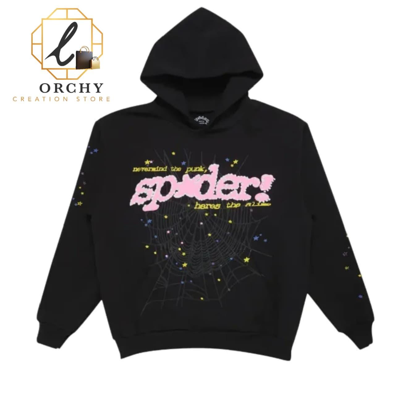 Sp5der pink hoodie - Etsy 日本