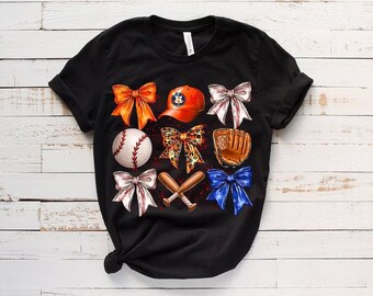 Houston Bow, Handschuh, Hut, Baseball Digital Download PNG Design