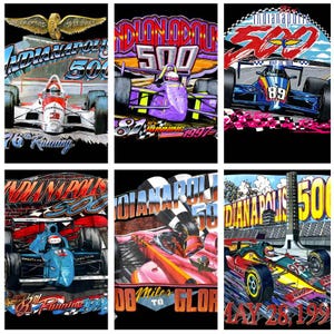 Affiche Indianapolis 500 : impression d'art Motor Speedway