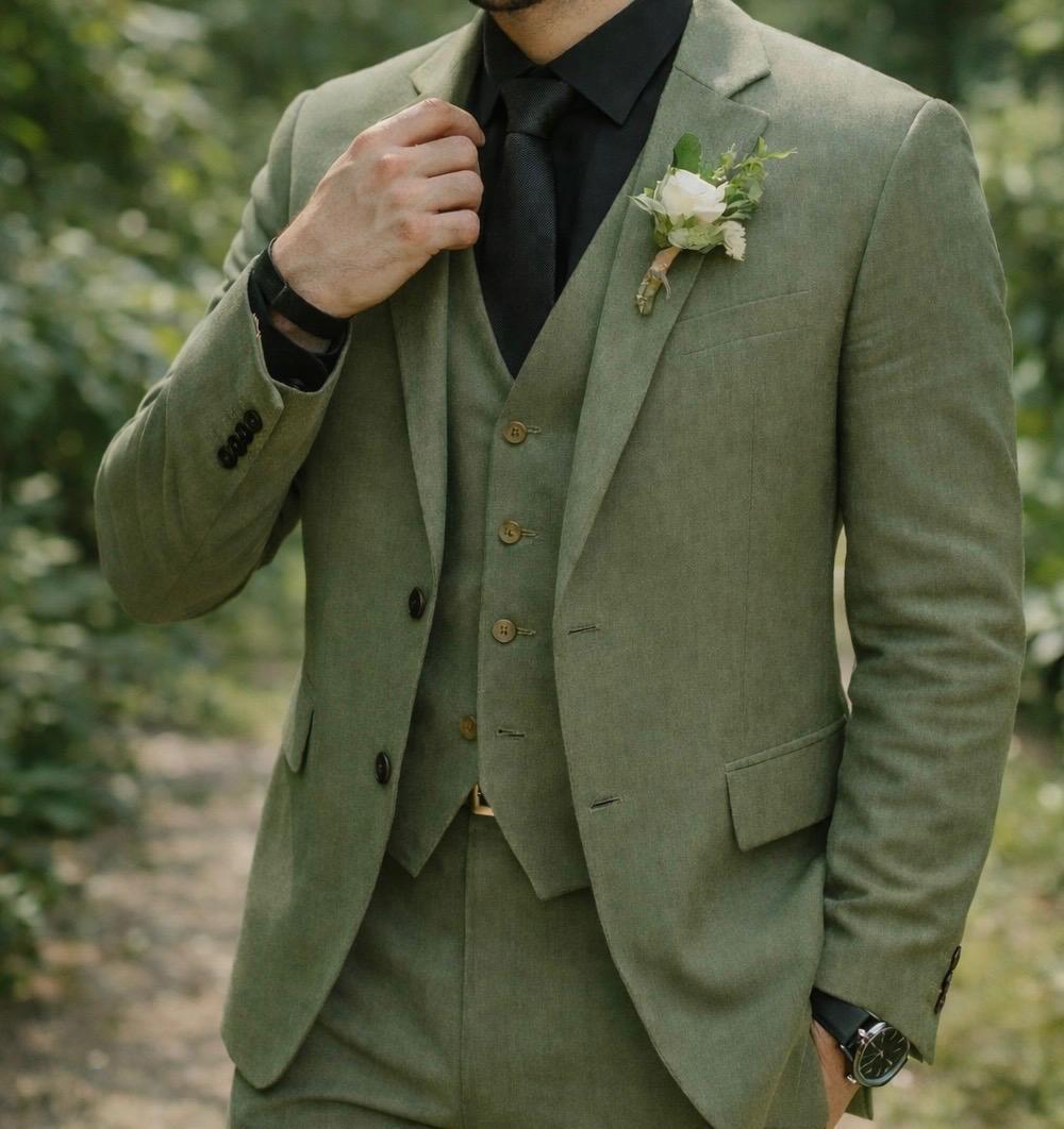 Sage Suit Pants Men - Etsy