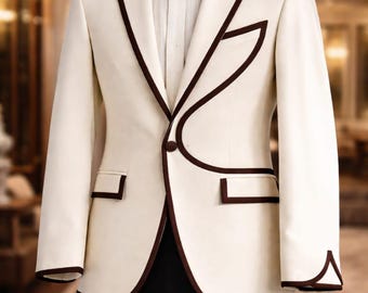 Slim Fit Modern Suit: Wedding, Dinner Party Wear