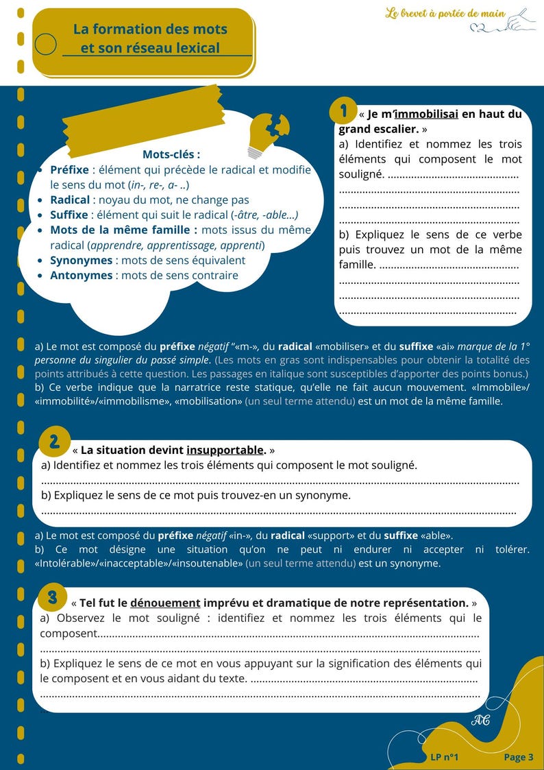 2026 Brevet Exam: Grammar Questions That Appear on the Brevet Exam ...