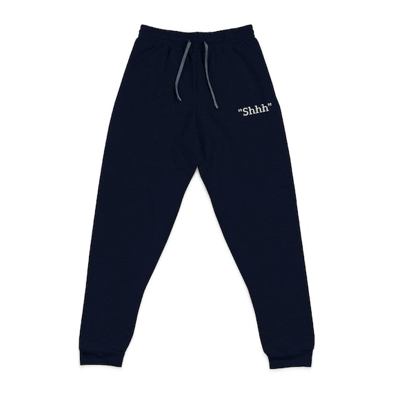 Cozy Embroidered Joggers