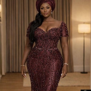 long sleeve velvet midi dress Lace Plunging V Neck Clover Dress in Cotton SCHL000026_R_L iye256w254jh Material95% Polyester 5% Size:XS-4
