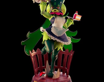 3d Print Meowscarada Pokemon Figure Statue Furry Mature - Etsy