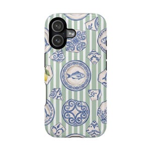 Samsung Handyhülle – mediterranean ceramic tile pattern | Snap oder Tough Case
