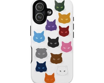 Taylor Eras Cat Faces-telefoonhoesje | MagSafe-compatibele beschermhoes
