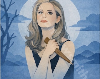 Buffy the Vampire Slayer seizoen 1 dvd-poster - Japandi TV Show-poster