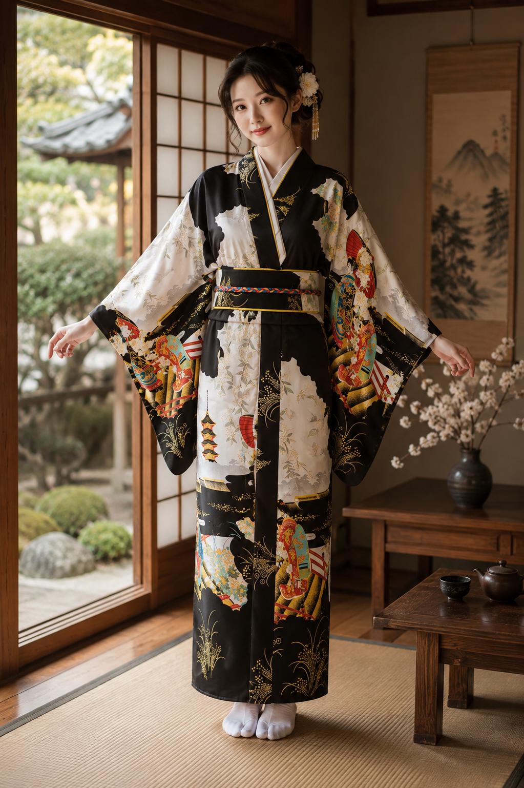 botanical motif yukata Natsuki様専用Eaphi botanical motif 【公式通販】