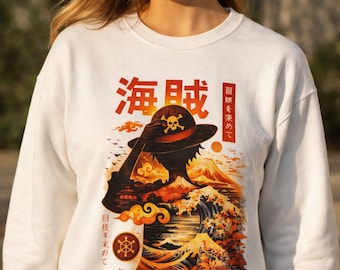 Sweatshirt inspired - Japanese pirate