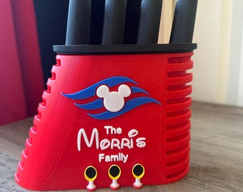 Imán de embudo de Disney Cruise - Extensor de pescado - Personalización - Disney Cruise Line