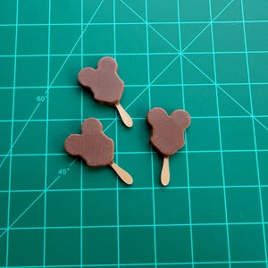 Mini barrette di Topolino - Set di 3 barrette di Topolino in miniatura - Regalo con polvere di fata
