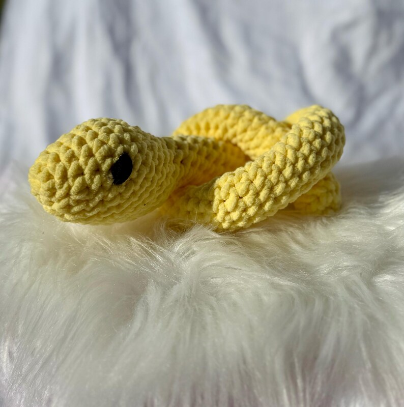 Amigurumi serpent au crochet coloré - Peluche faite main, mignonne, câline, cadeau unique pour les enfants et les collectionneurs image 7