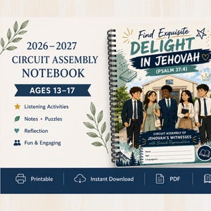 Cuaderno de montaje de circuitos 2026-2027 para adolescentes de 13 a 17 años / Descarga instantánea en PDF imprimible