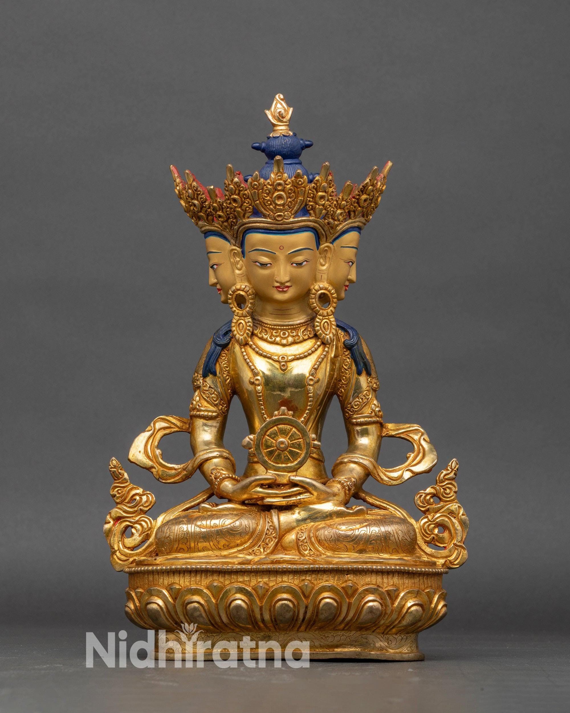 神聖な毘盧遮那仏像 – 精神修養のための宇宙仏 - Etsy 日本
