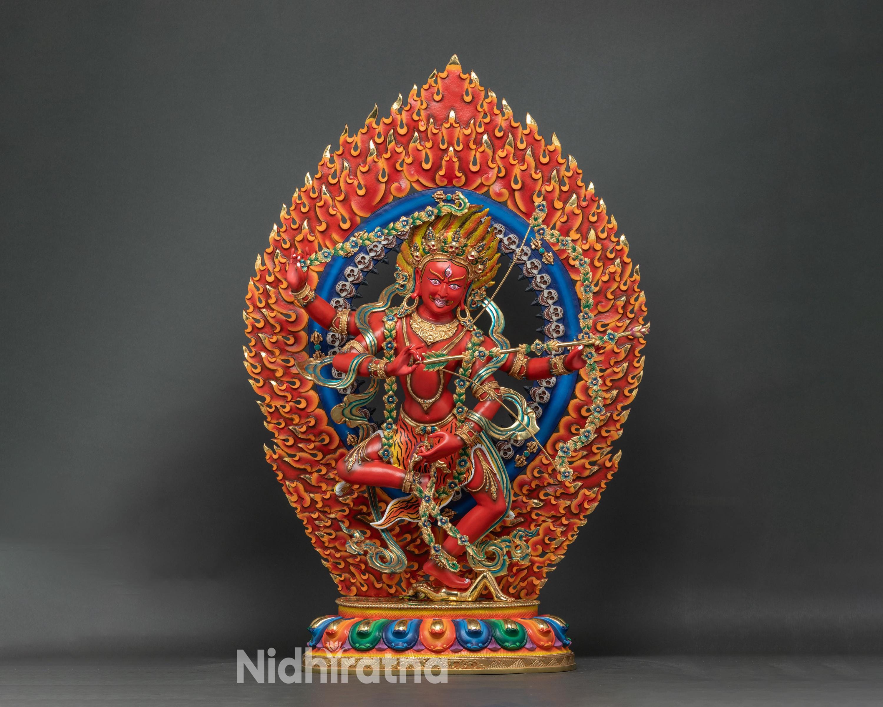Tantric Kurukulle Statue | Magnetizing Rigje Lhamo Figurine From