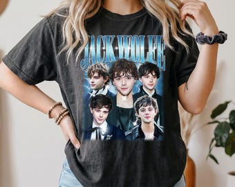 Jack Wolfe Bootleg Shirt, Jack Wolfe Vintage Collage Shirt, Actor Fan Gift Tee, Retro 90s Style Graphic Shirt, Unisex Celebrity Bootleg Tee
