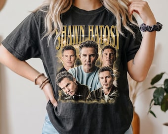 Shawn Hatosy Shirt, Actor Fan Tee, Vintage Bootleg Graphic Shirt, TV Drama Fan Shirt, Retro Celebrity Collage Tee, Shawn Hatosy Unisex Gift