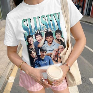 Slushy Noobz Shirt, Vintage Bootleg Graphic Tee, YouTube Creator Fan Shirt, Retro Internet Meme Tee, Comedy Content Creator Shirt image 5