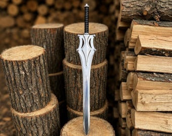 Handmade He-Man Power Sword Replica | Stainless Steel Fantasy Display Sword with Sheath