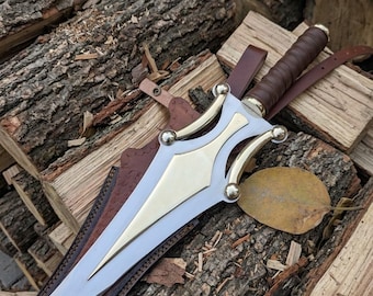 Replica artigianale della Spada del Potere di He-Man / Spada fantasy da esposizione in acciaio inossidabile con fodero